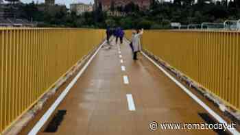 Inaugurato il prolungamento della ciclopedonale Monte Ciocci-San Pietro