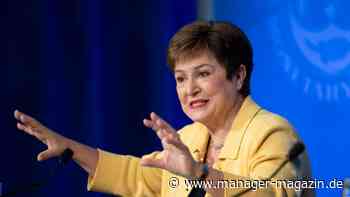 IWF-Chefin Georgieva warnt vor geringem Wachstum und Inflation