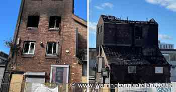 Discussions ongoing regarding public safety after large town centre building fire