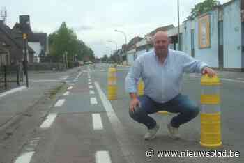 Te veel verkeerseilanden, dus proefopstelling op gewestweg wordt aangepast: “Het zorgde voor chaos op de weg”
