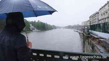 Starke Niederschläge in der Schweiz und Italien