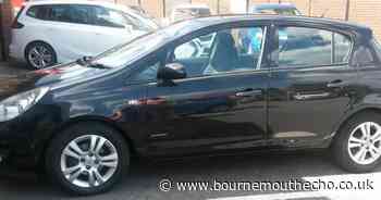 Police searching for stolen black Vauxhall Corsa in Bournemouth