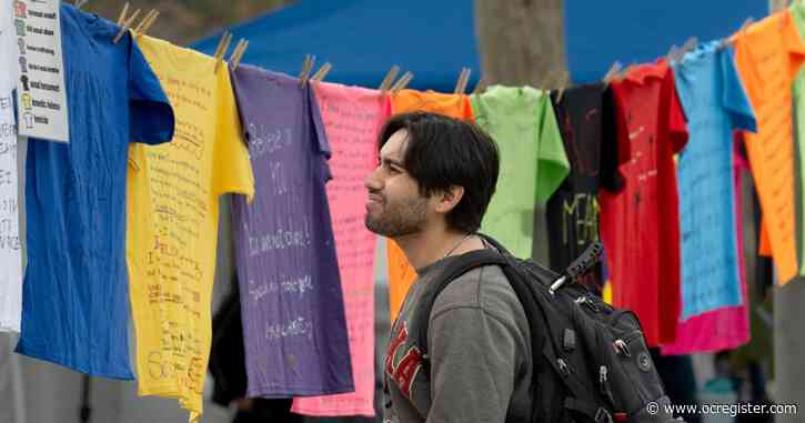 Colorful tees highlight messages to empower victims of sexual assault