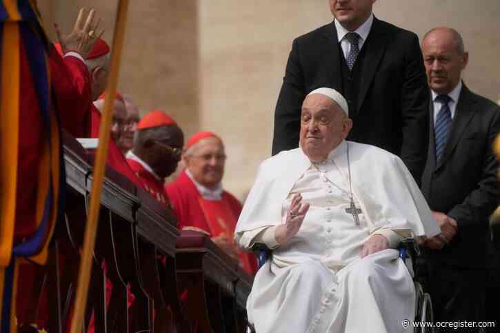 A recovering Pope Francis visits Rome prison to keep annual Holy Week appointment