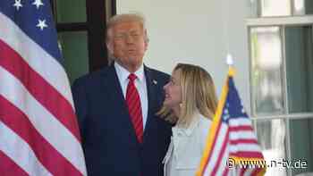 "Wird ein faires Abkommen sein": Trump erwartet im Zollstreit "100 Prozent Einigung" mit EU