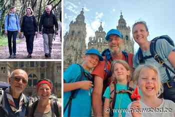 Net als ons vorstenpaar trokken ook deze Vlamingen naar Compostela: “Luxehotel, een probleem? Er zijn zelfs mensen die hun rugzak laten dragen”