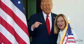 Meloni aangekomen in Witte Huis om invoerheffingen te bespreken: Trump “100 procent zeker” van akkoord met de EU