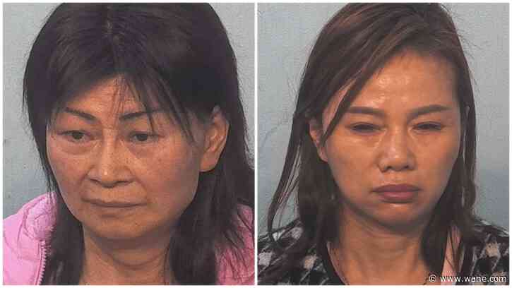 Two women busted for prostitution by undercover police at Fort Wayne massage parlors