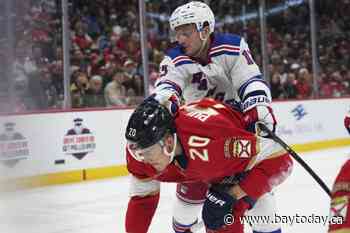 Panthers' Puljujarvi suspended 2 games for illegal check to head of Lightning's Chaffee