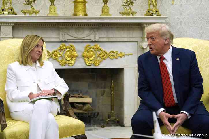 Meloni da Trump: “Abbiamo parlato anche di energia. L’Italia dovrà aumentare le importazioni di gas liquefatto”