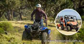Safety warning for side-by-sides, ATVs ahead of Anzac, Easter long weekends