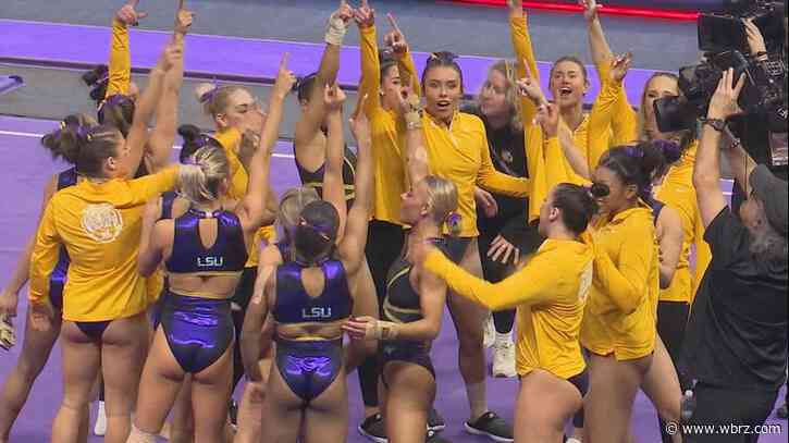LSU gymnastics looks to punch its ticket to the national championship on Thursday