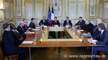 Ukraine-Liveblog: ++ Paris zufrieden mit Ukraine-Gesprächen ++