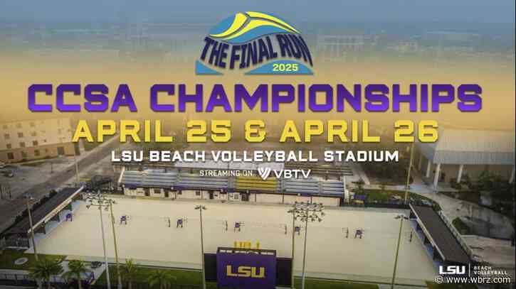 LSU Beach Volleyball set to host CCSA Conference Championships at end of April