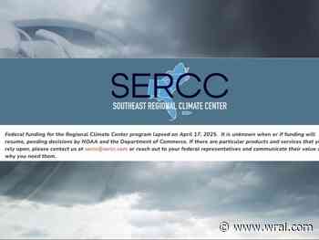 Funding lapsed: Key weather data source is offline and its future is in doubt