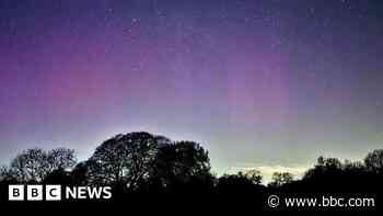 Northern Lights dazzle over West of England