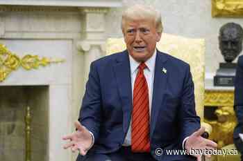 Trump claims tariffs making America rich while also suggesting trade deals are coming