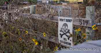 Bill would stop Texas oil drillers from secretly burying toxic waste on private property