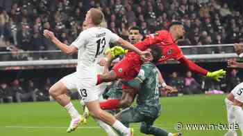 Europa ab jetzt ohne Bundesliga: Frankfurter Traum endet gegen Tottenham