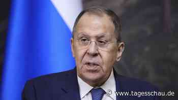 Ukraine-Liveblog: ++ Lawrow: Russland weiterhin für Zusammenarbeit ++