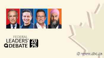 Canada Votes: Federal leaders English-language debate