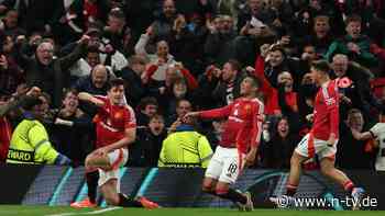 Neun Tore, eine Rote, Ekstase: Man United zieht mit spektakulärem Comeback ins EL-Halbfinale ein