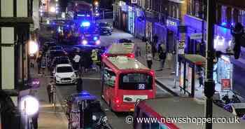 Busy road cordoned off and diversions in place after crash in Beckenham