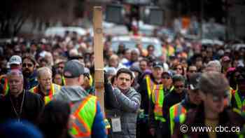 Way of the Cross returns to traditional route in Calgary after COVID hiatus