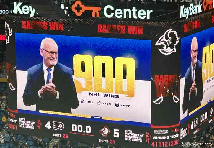 Lindy Ruff gets 900th victory in Sabres finale