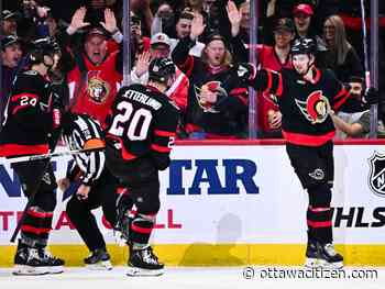 Senators score comeback win over Hurricanes, but finish without Brady Tkachuk