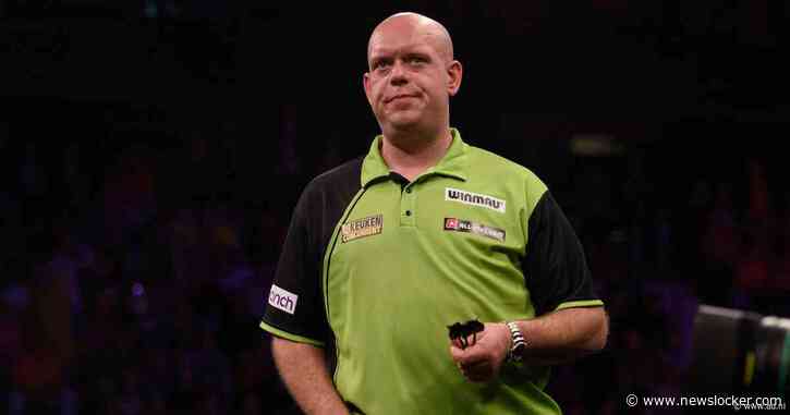 Wéér anticlimax voor Michael van Gerwen in Ahoy: ‘Tik op de kin, maar ik ben een grote jongen’