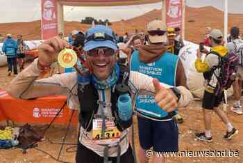 Marktkramer Joachim (43) haalt mooie plaats op Marathon des Sables: “In mijn trainingsgroep noemen ze mij ‘opa’, maar opa kan duidelijk nog mee”
