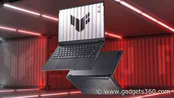 Asus TUF Gaming A14 Refreshed With Up to Ryzen AI 7 Processor and GeForce RTX 5060 Laptop GPU