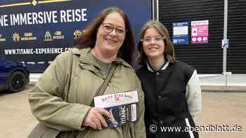 „Titanic“-Ausstellung eröffnet: „Das ging einem doch sehr nahe“
