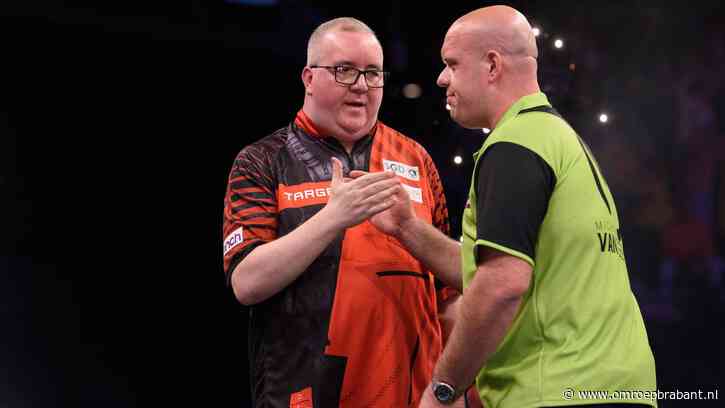 Deceptie voor Michael van Gerwen tijdens Nederlandse avond Premier League
