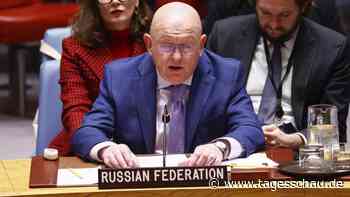 Ukraine-Liveblog: ++ Russlands UN-Vertreter: Waffenstillstand unrealistisch ++