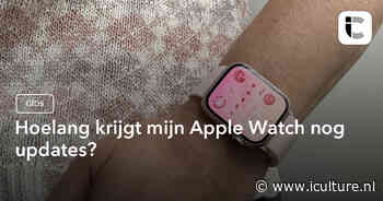 Hoelang krijgt mijn Apple Watch nog updates?