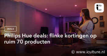 Philips Hue deals: flinke kortingen op ruim 70 producten
