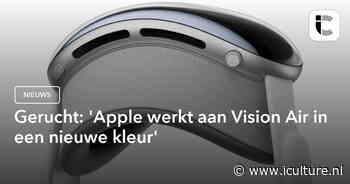 Gerucht: ‘Apple werkt aan Vision Air in een nieuwe kleur’