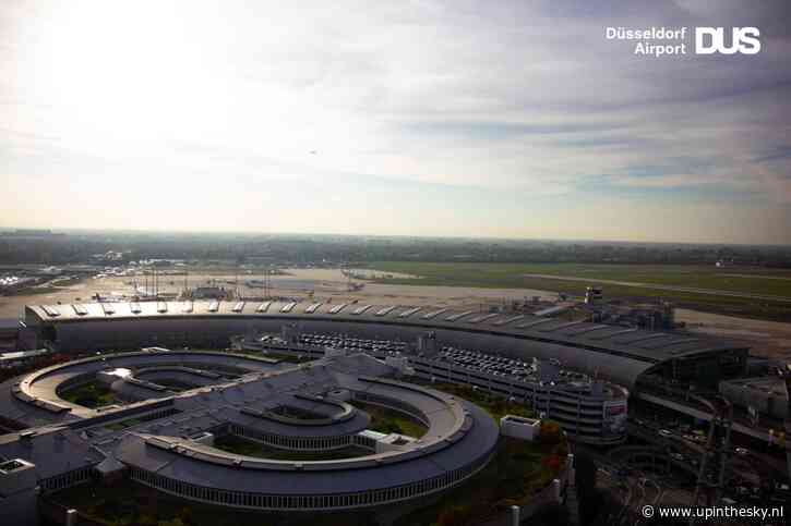Oranje boven op Düsseldorf Airport