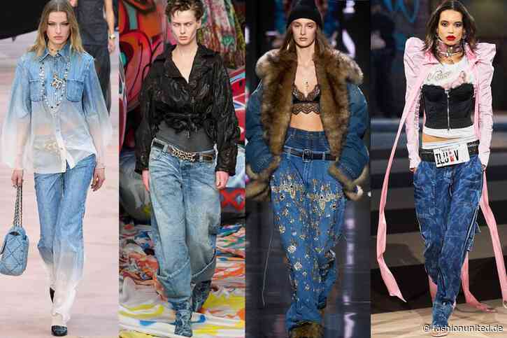 FW25: Die Statement-Jeans der Modewochen
