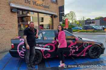 Xenia neemt met roze getinte BMW deel aan rally’s: “Meer en meer dames rijden wedstrijden”