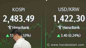 Börsen in Asien: Japanische Börse im Plus – Beste Handelswoche sei drei Monaten