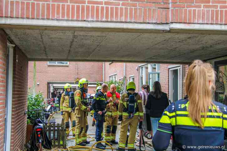 Brand in magnetron zorgt voor rookontwikkeling, vermoedelijk door verbrande brownies