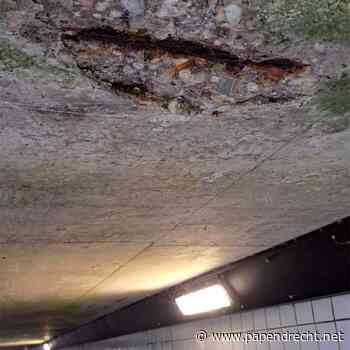 OP stelt vragen over mogelijk betonrot fietstunnel N3