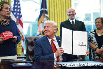 Trump allows commercial fishing in marine monument