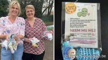 Ann en Els Van Olmen delen massaal gelukwormpjes uit: “We haken het verschil en bieden houvast”
