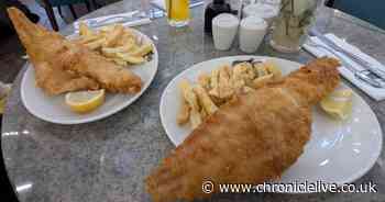 'I went for fish and chips at a Whitley Bay restaurant with stunning views and its own pianist'