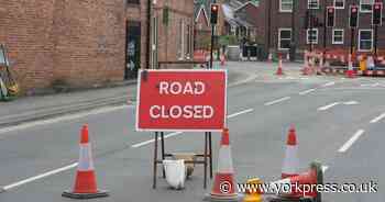 Major junction in York closed after water pipe bursts