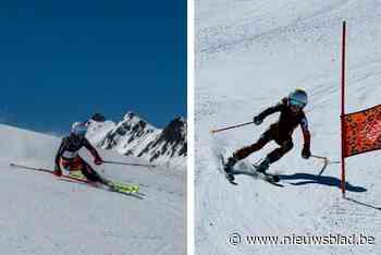 Roeselaarse Juul (17) en zus Marilou (10) zijn Belgisch kampioen skiën